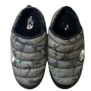 North Face Men's Thermoball Traction Mule V Brushwood Camo Print. Slippers Sz 8